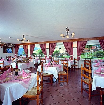 The restaurant Vigo di Fassa Vigo