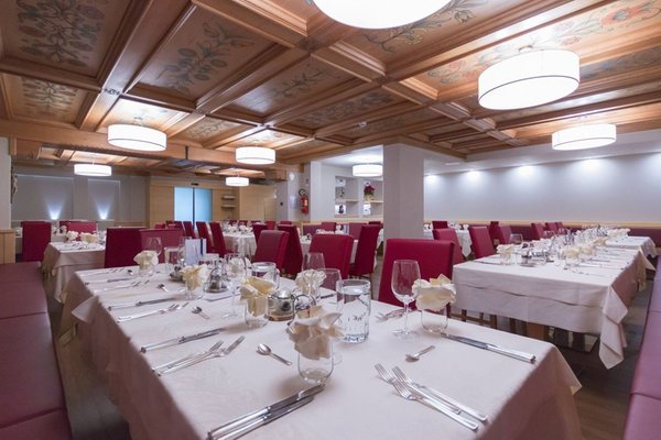 The restaurant Vigo di Fassa Belvedere
