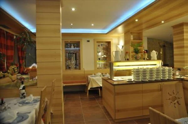 The restaurant Vigo di Fassa Sonne Sole