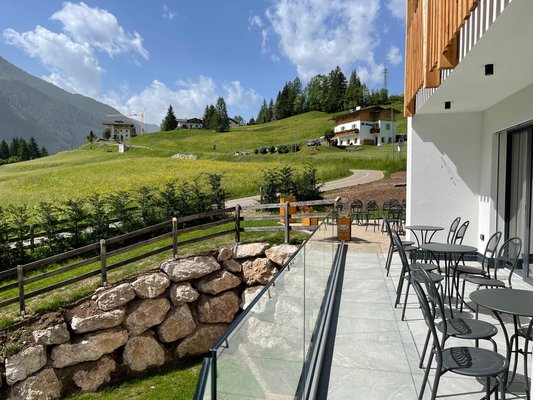 Foto della terrazza