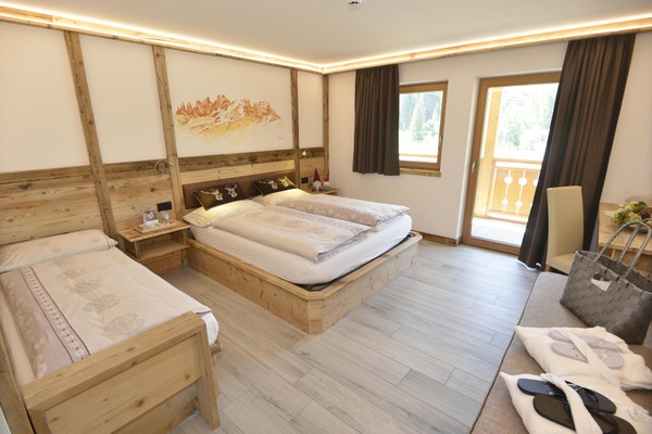 La zona giorno Hotel Wellness Hotel Dolomia