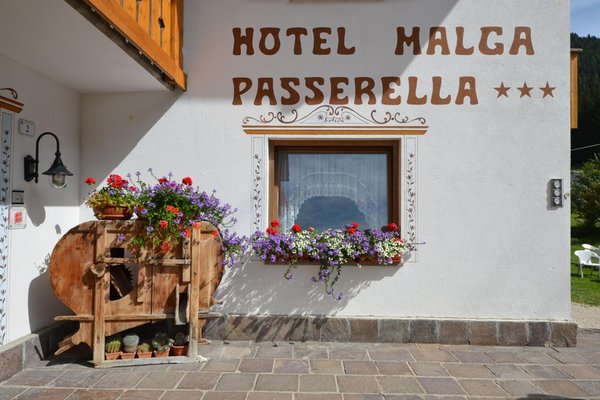 Foto esterno in estate Malga Passerella