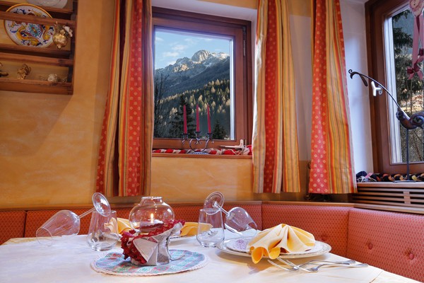 The restaurant Moena Park Hotel Leonardo