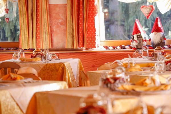 The restaurant Moena Park Hotel Leonardo