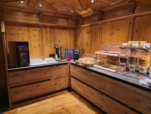 The breakfast Hotel Piedibosco