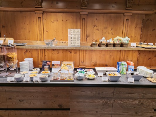 The breakfast Hotel Piedibosco