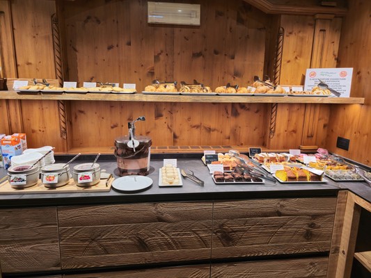 The breakfast Hotel Piedibosco