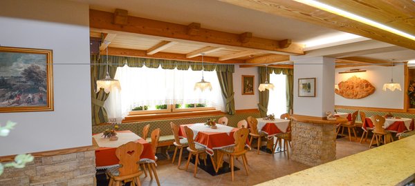 Il ristorante Moena Stella Alpina