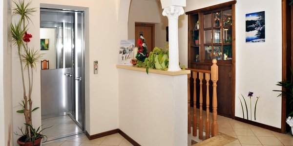 La zona giorno Hotel Bucaneve