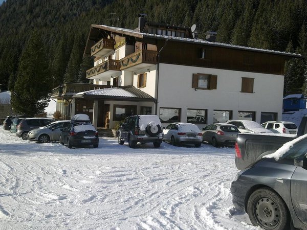 Il parcheggio Hotel Bucaneve
