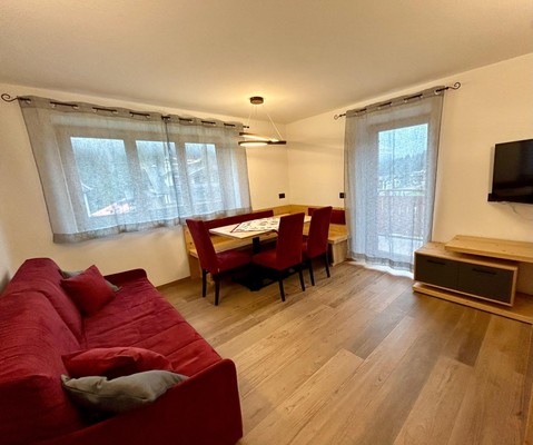 The living area Apartments Cèsa Pitscheider