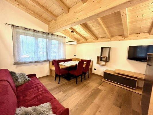The living area Apartments Cèsa Pitscheider