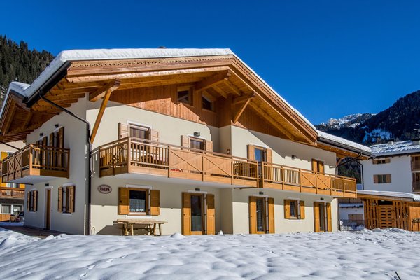 Foto invernale di presentazione Cleva - Appartamenti 4 genziane