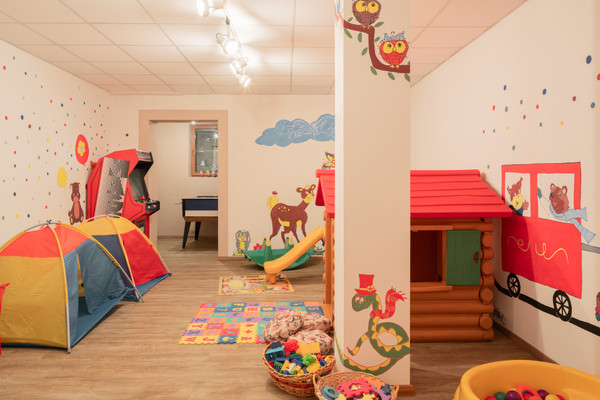 La sala giochi B&B + Appartamenti Cèsa Ciasates