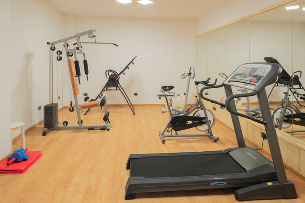 Foto della zona fitness B&B + Appartamenti Cèsa Ciasates