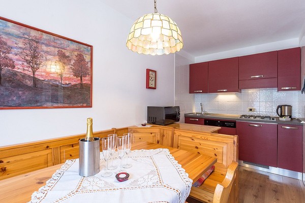 Photo of the kitchen Villetta Pordoi