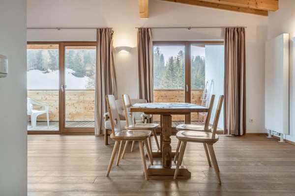 Der Wohnraum Residence Ferienparadies Sabina