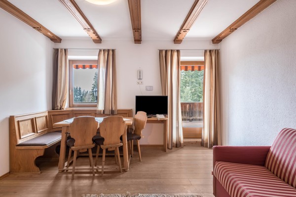 Der Wohnraum Residence Ferienparadies Sabina