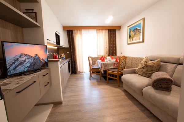 La zona giorno Residence Villa Artic
