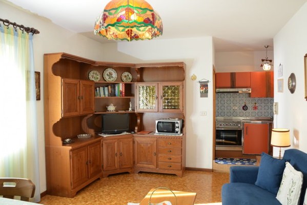 La zona giorno Residence Kamerloy