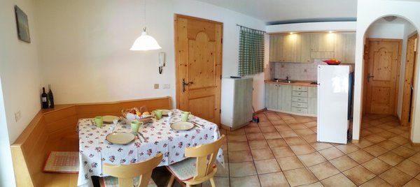 La zona giorno Appartamenti Villa Bernard