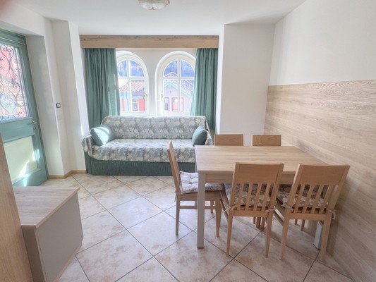 La zona giorno Appartamenti Casa Al Mesdì