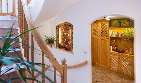 La zona giorno Appartamenti in agriturismo Unterkehrhof