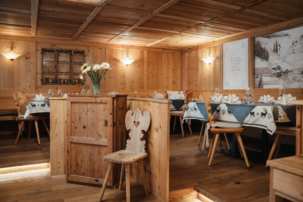 Das Restaurant Badia - Pedraces Ciasa Urban