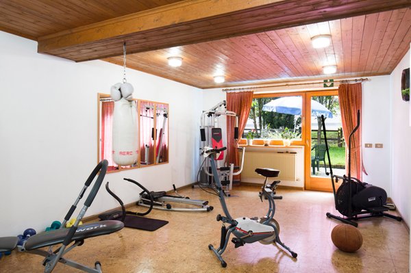 Foto della zona fitness Garni + Residence Adria
