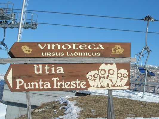 Berghütte Vinoteca Ursus Ladinicus Corvara