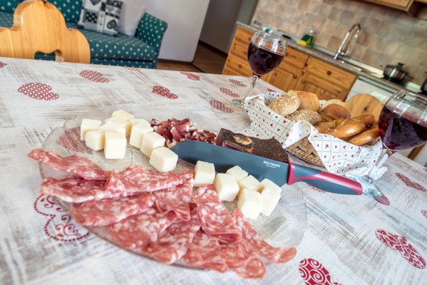 La colazione La Roggia - Residence 4 genziane
