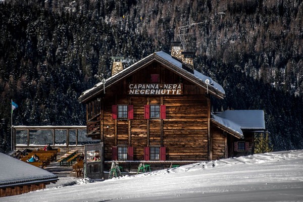 Foto Außenansicht Berghütte Capanna Nera