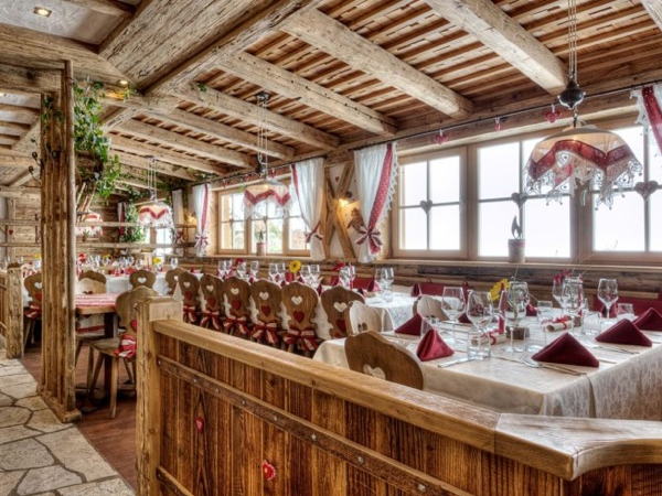 Il ristorante Colfosco Edelweiss