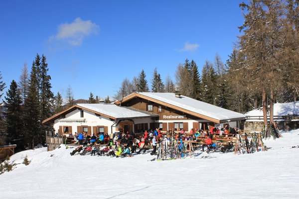 Foto invernale di presentazione Rifugio Ütia Nagler