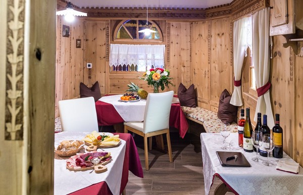 Das Restaurant St. Vigil Lago della Creta