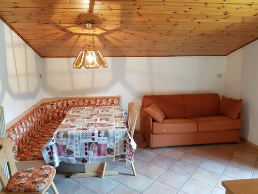 La zona giorno Appartamenti Bernard Elisa