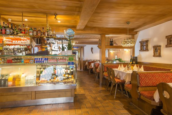 Il ristorante Tesido Chalet Olympia