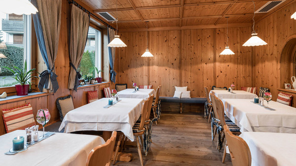 The restaurant Riscone / Reischach Olympia