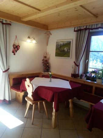 The restaurant Anterselva / Antholz Farm bar Dorfmüllerhof
