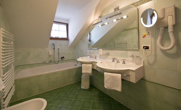 Foto del bagno Hotel Santeshotel Wegerhof