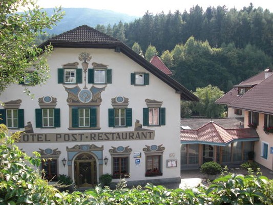 Foto Außenansicht Restaurant River Hotel Post