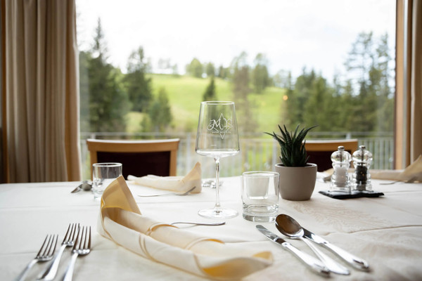 The restaurant Alpe di Siusi / Seiser Alm Monte Piz