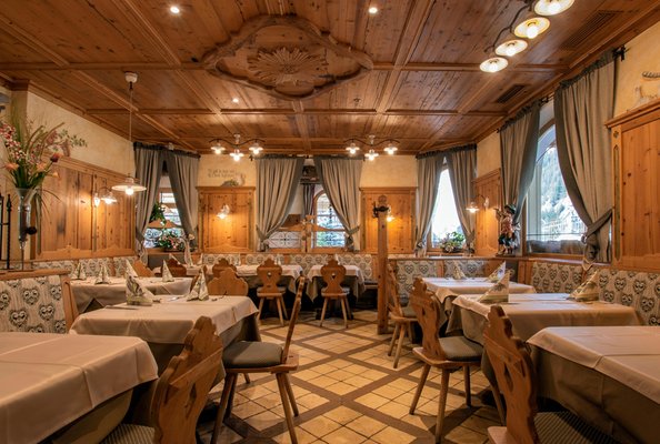 Das Restaurant Wolkenstein L Ciamin