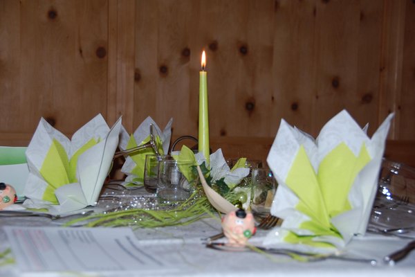 Il ristorante Alpe di Siusi Gstatsch