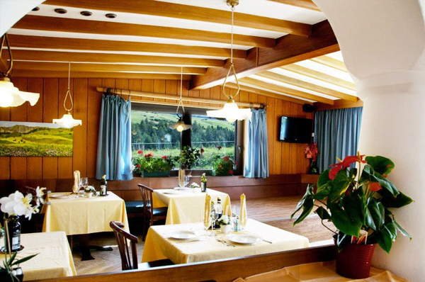 Il ristorante Alpe di Siusi Piccolo Hotel Sciliar