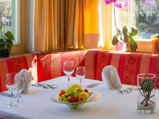 The restaurant Dobbiaco / Toblach Nocker