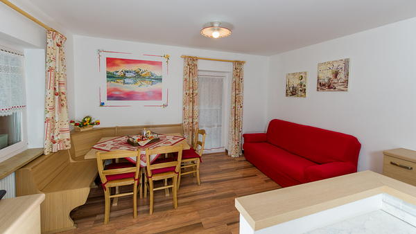 The living area Majon Vajolet - Apartments Luisa