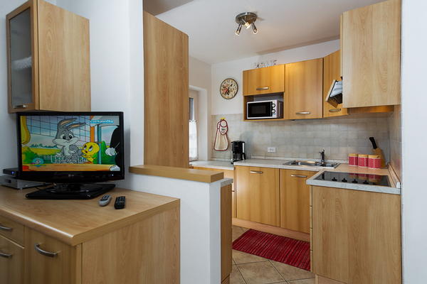 The living area Majon Vajolet - Apartments Luisa