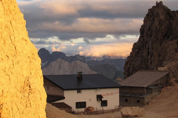 Foto Außenansicht Berghütte Toni Demetz