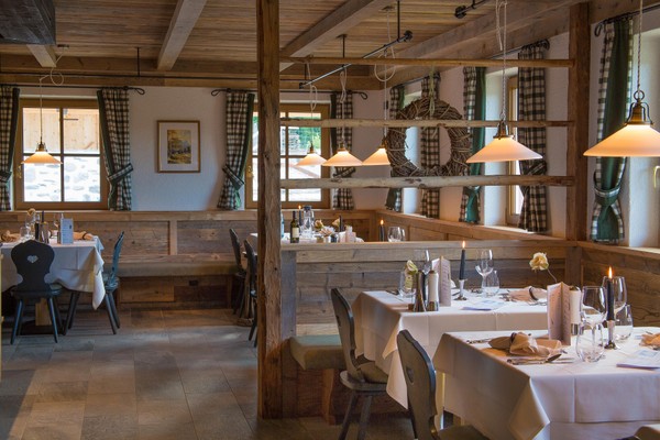 The restaurant Alpe di Siusi / Seiser Alm Tirler